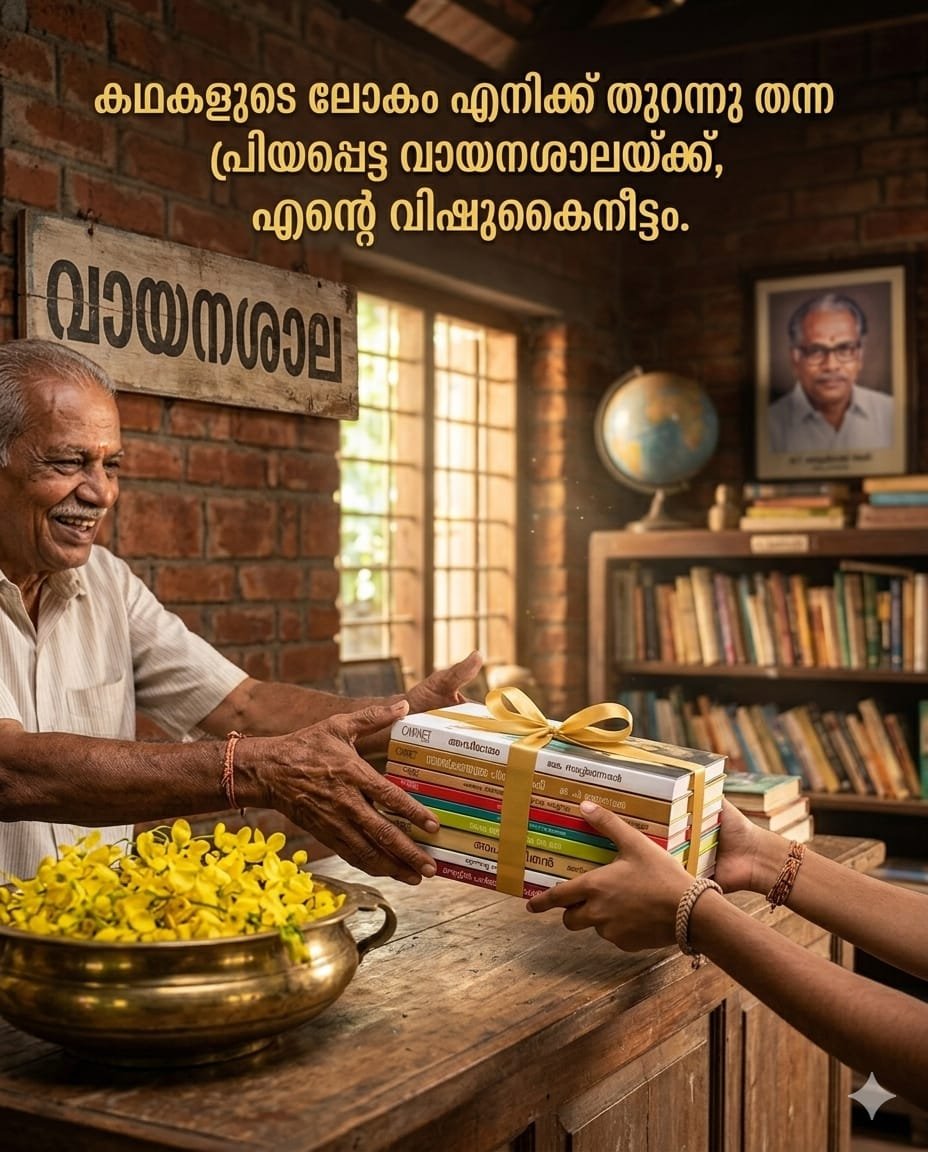 വിഷു - അക്ഷരക്കൈനീട്ടം - Image 3